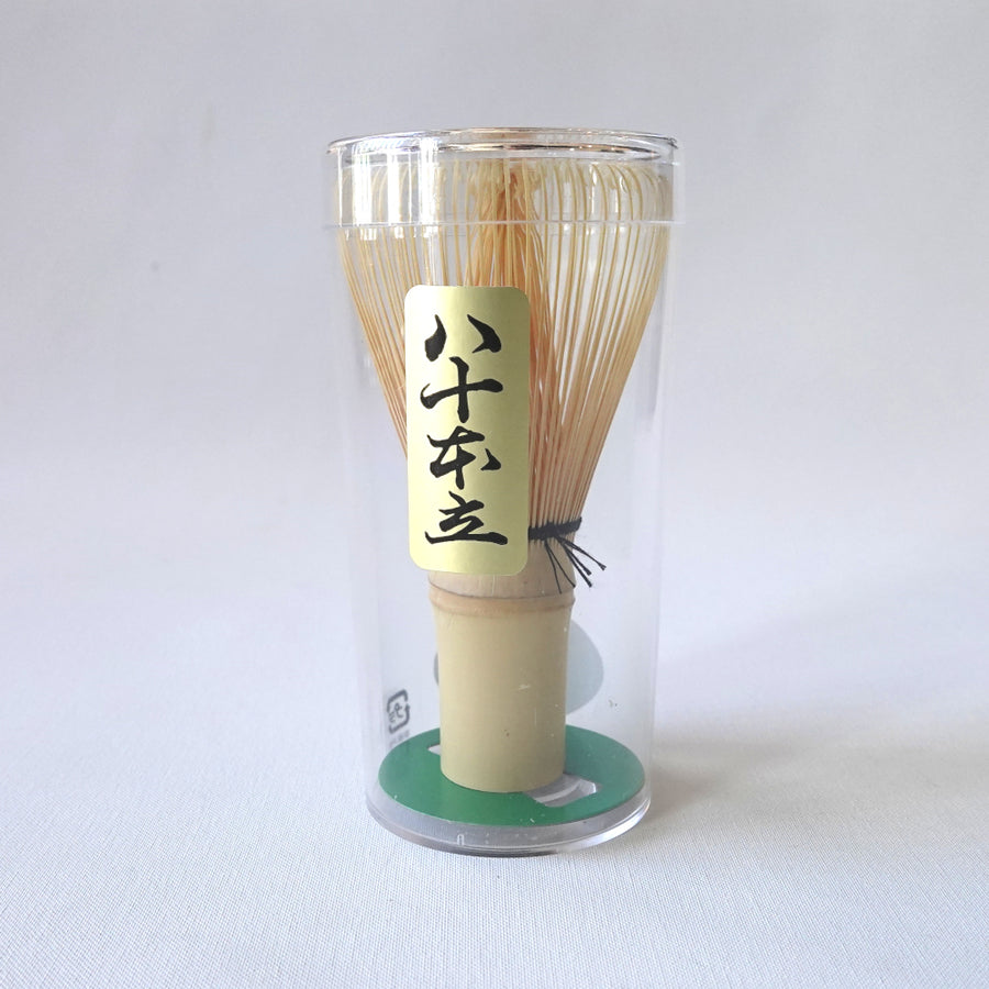 Bamboo Matcha Whisk - 80 tines