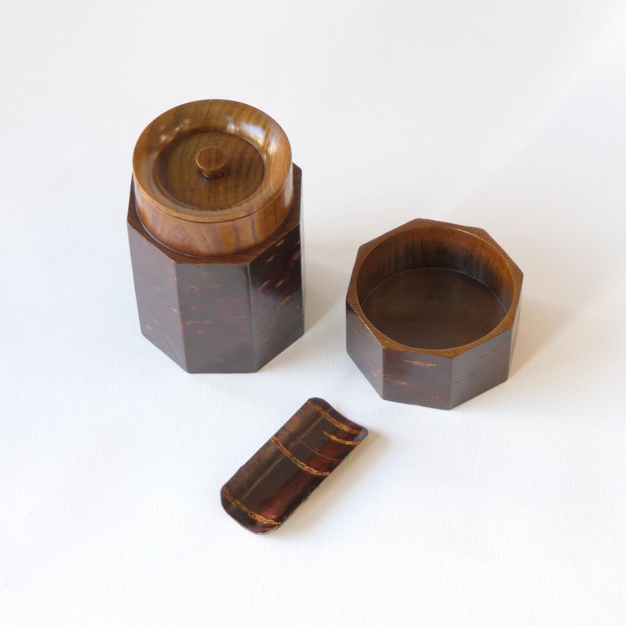 Kabazaiku Cherry Bark Tea Caddy