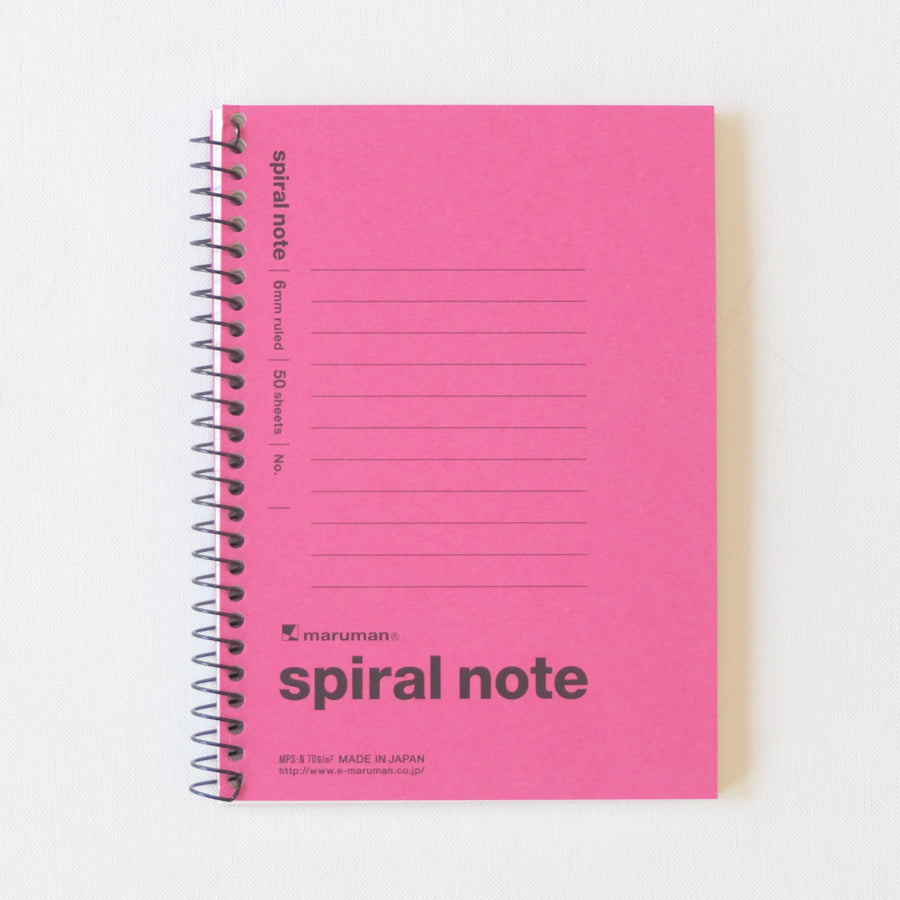 Spiral Note Memo Pad